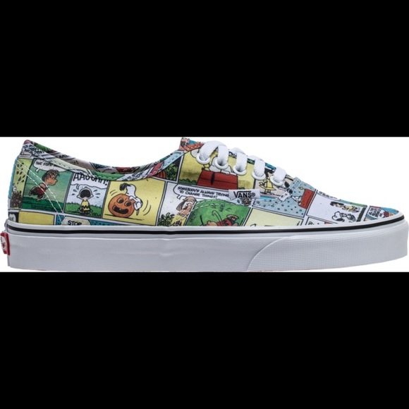 NEW Vans X peanuts collaboration toddler comic strip authentic shoes - Picture 2 of 9